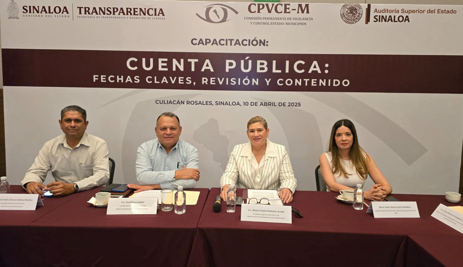 STyRC y ASE capacitan a Síndicos Procuradores y Titulares de los Órganos Internos de Control de los Ayuntamientos.