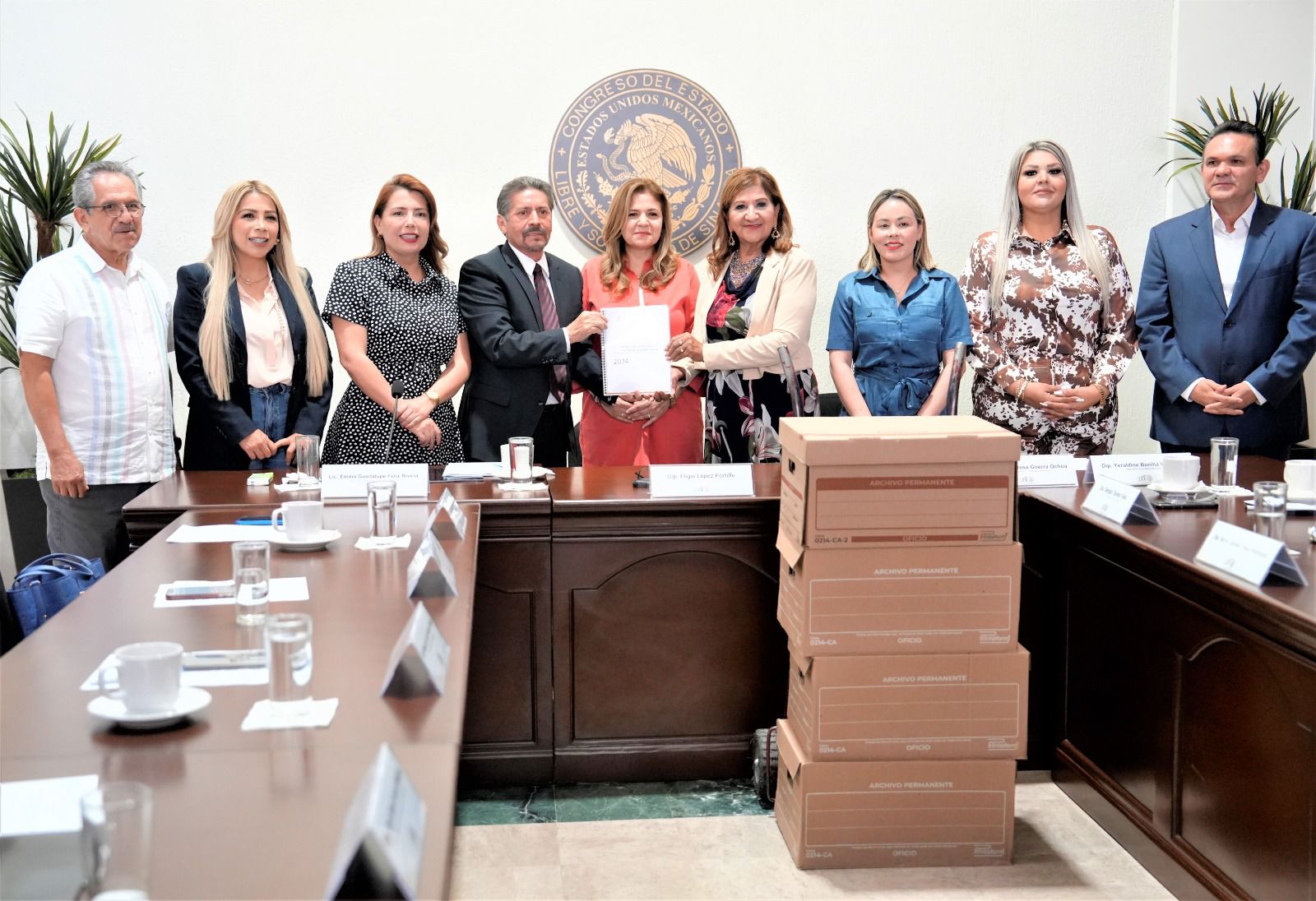 ASE entrega Informes de Cuenta Pública 2024 al Congreso.