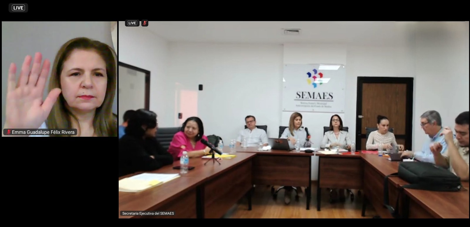 Realiza SEMAES segunda sesión ordinaria.