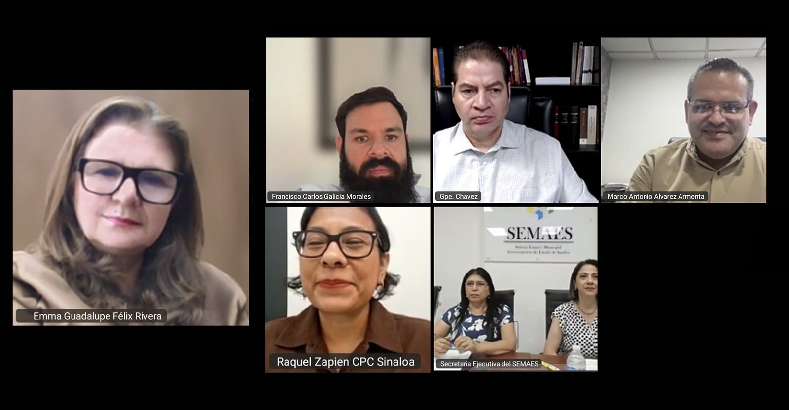 Participa Auditora Superior de Sinaloa en sesiones del Sistema Estatal y Municipal Anticorrupción.